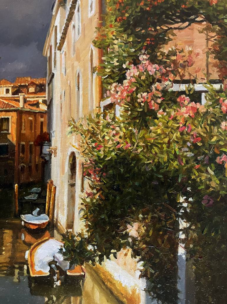 Original Classicism Landscape Painting by Qiyi Liu