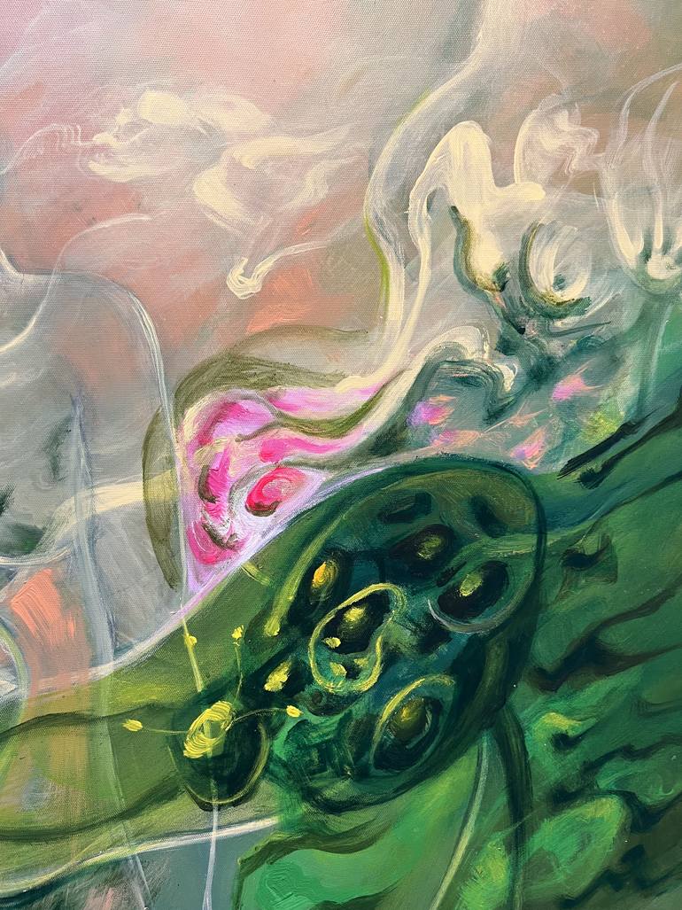 Original Abstract Painting by Tung Vy