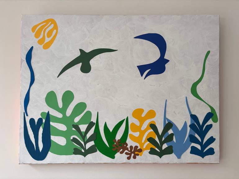 Original Abstract Nature Painting by Sazza Paintings