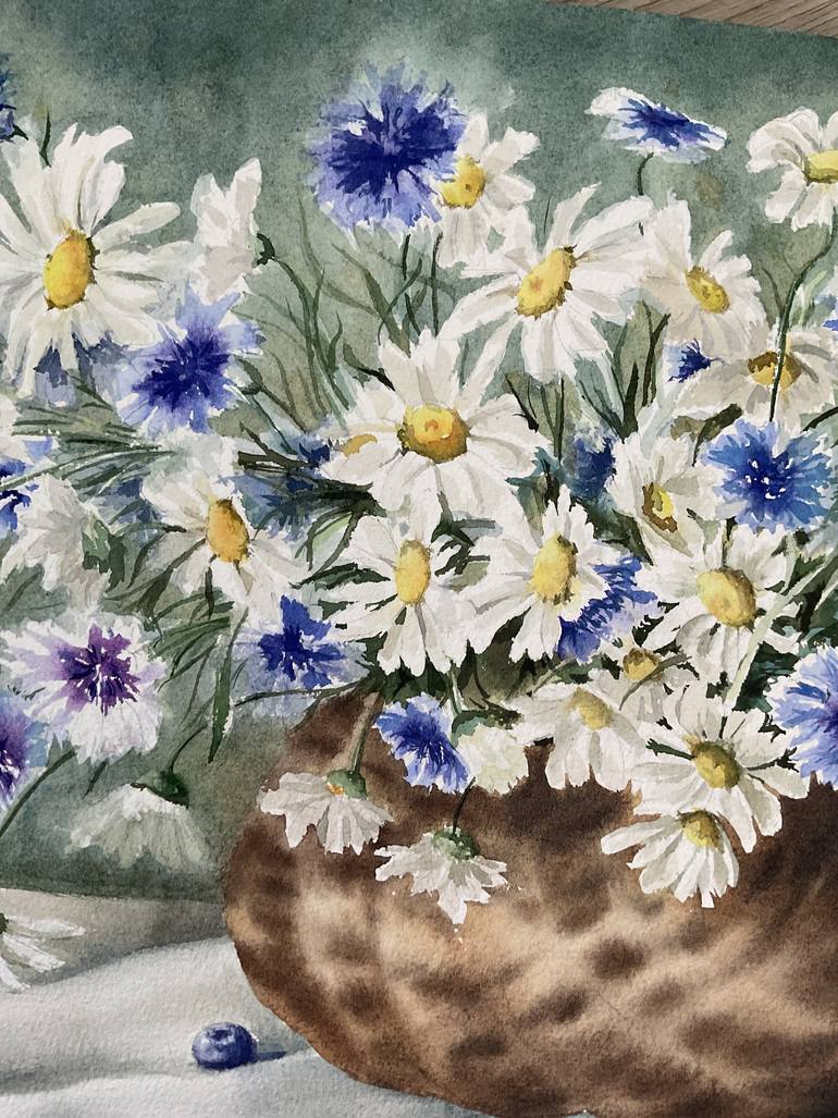 Original Romanticism Still Life Painting by Natalia Butenko