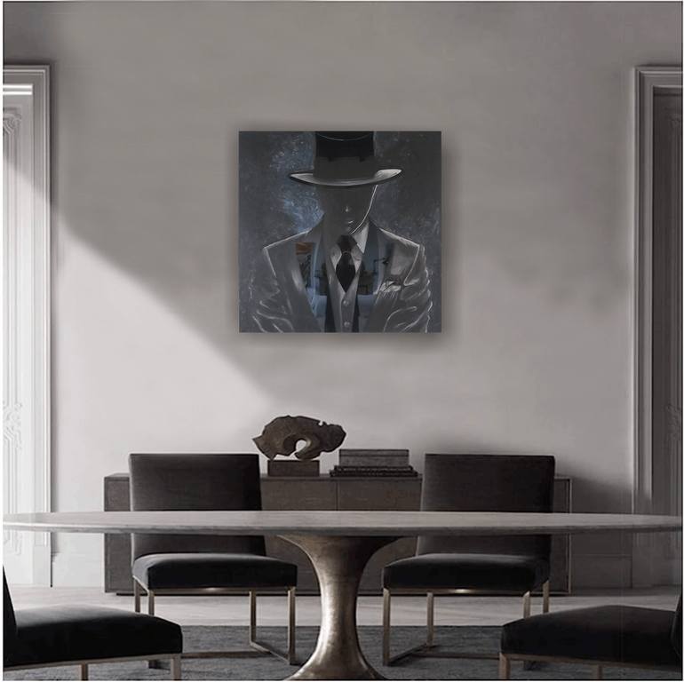 Original Pop Art Men Mixed Media by Alessandro Barattini