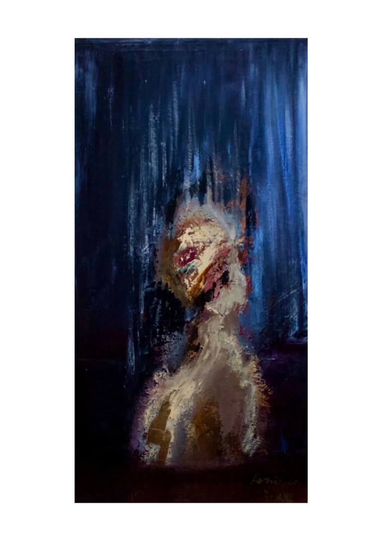 Original Abstract Painting by Fathi Aref