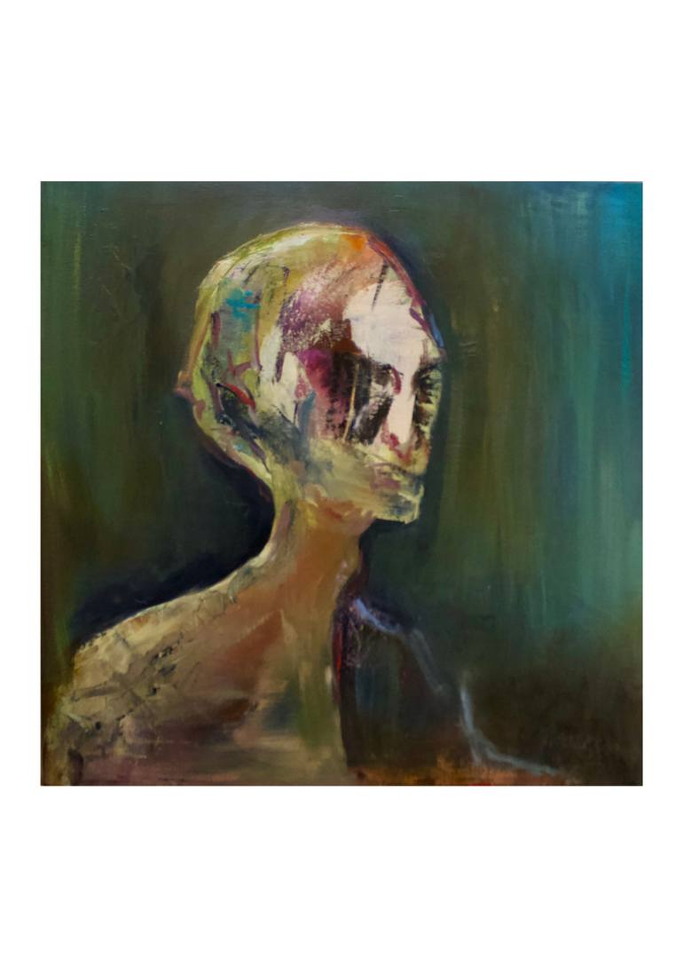 Original Abstract Painting by Fathi Aref