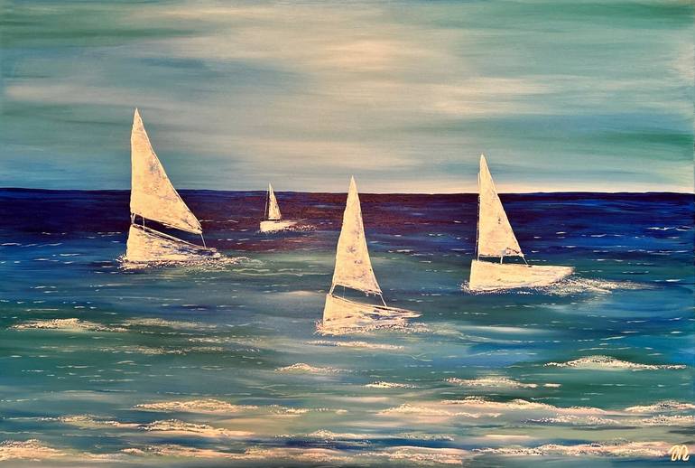 Original  Painting by magdolna gaalne juhasz