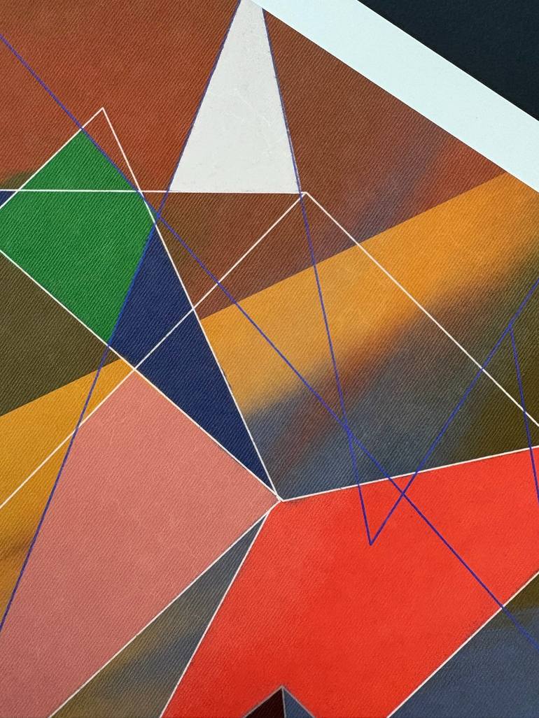 Original Conceptual Abstract Printmaking by Marta De Reyna