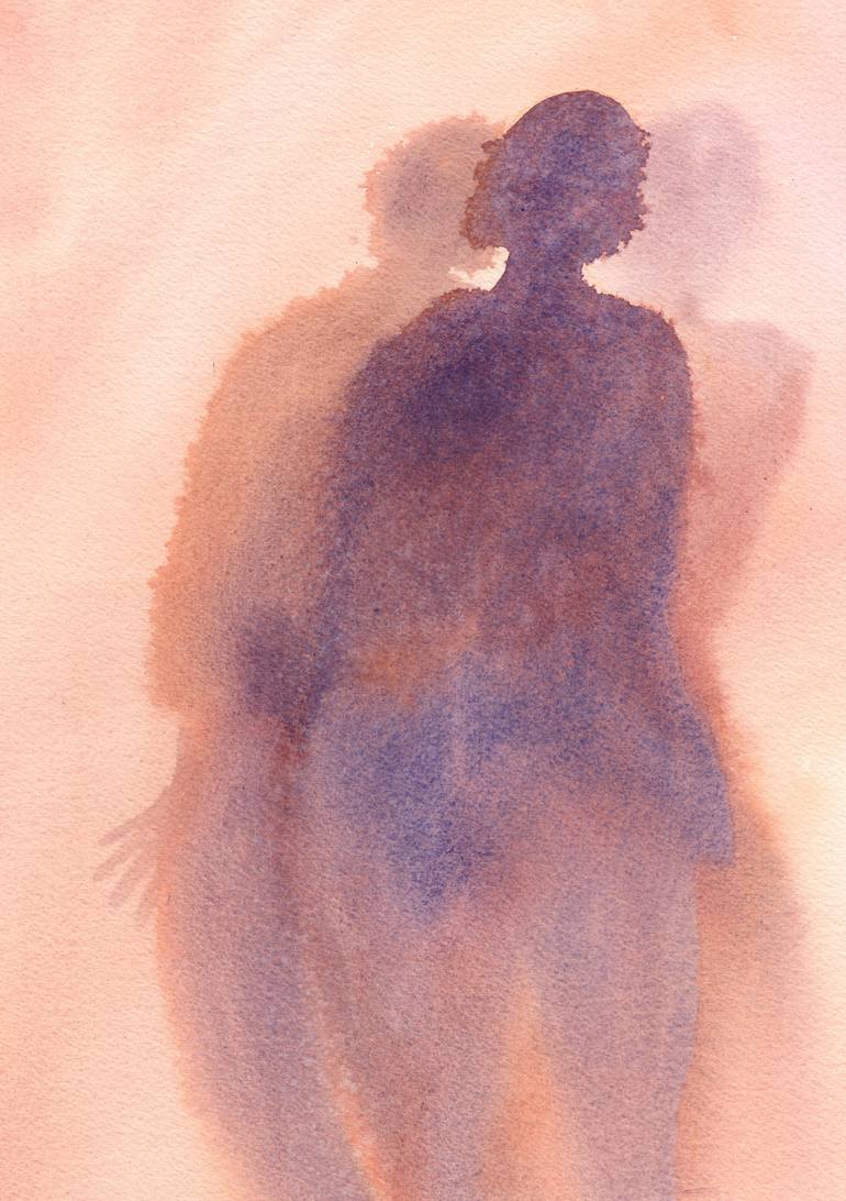 Original Figurative Women Painting by Olga Almukhametova