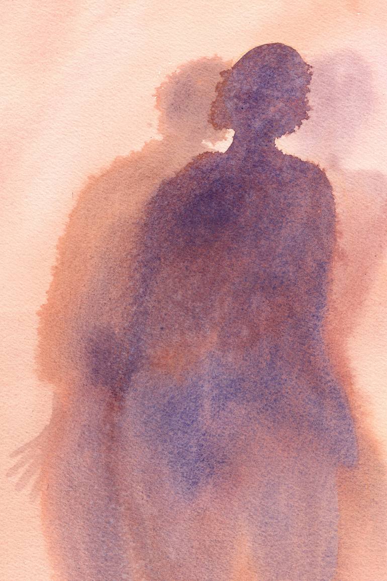 Original Figurative Women Painting by Olga Almukhametova