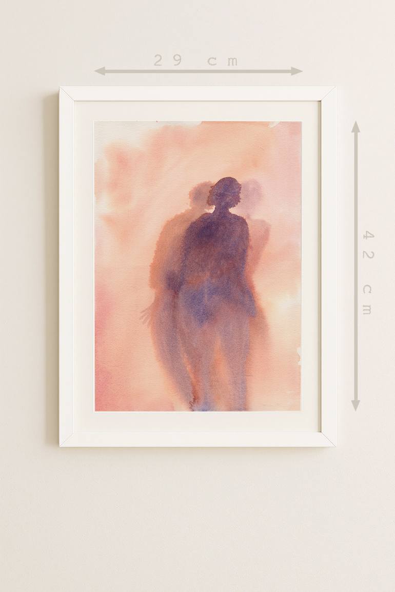 Original Figurative Women Painting by Olga Almukhametova