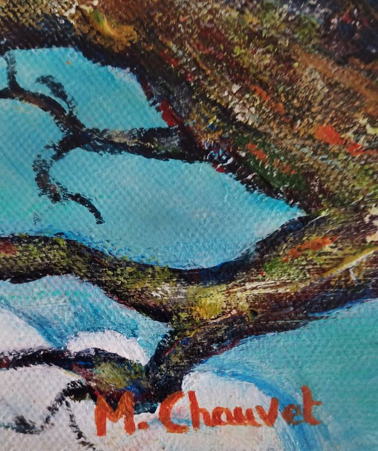 Original Contemporary Nature Painting by Mathilde Chauvet