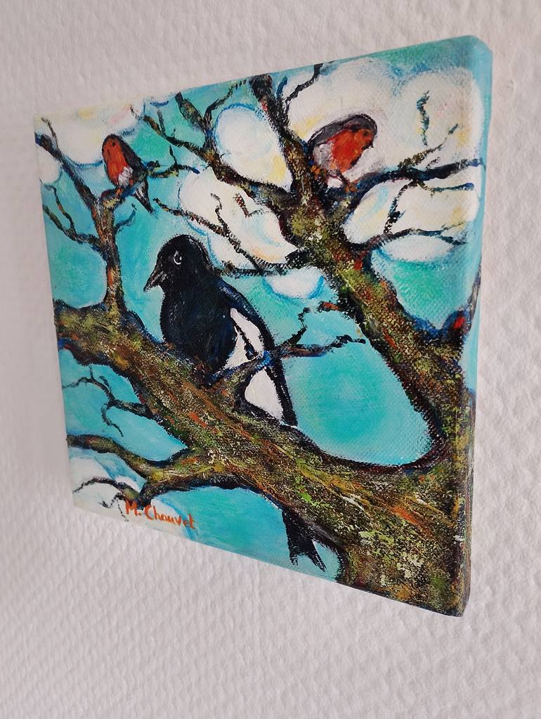 Original Contemporary Nature Painting by Mathilde Chauvet