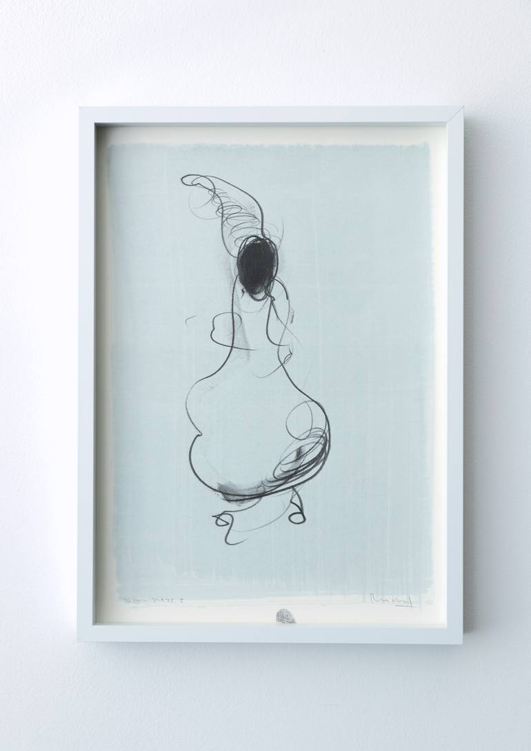 Original Figurative Children Drawing by Hermann Rudorf