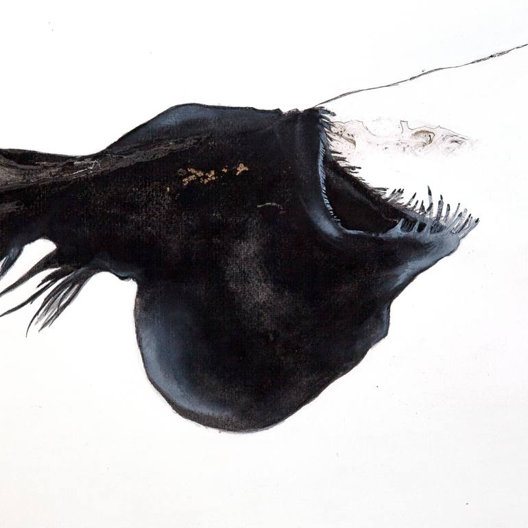 Original Surrealism Animal Painting by Paula Segarra Carlavilla