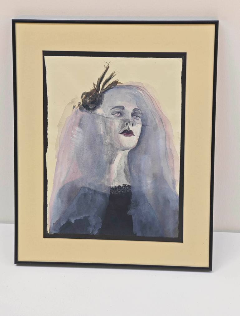 Original Expressionism Women Painting by Paula Segarra Carlavilla