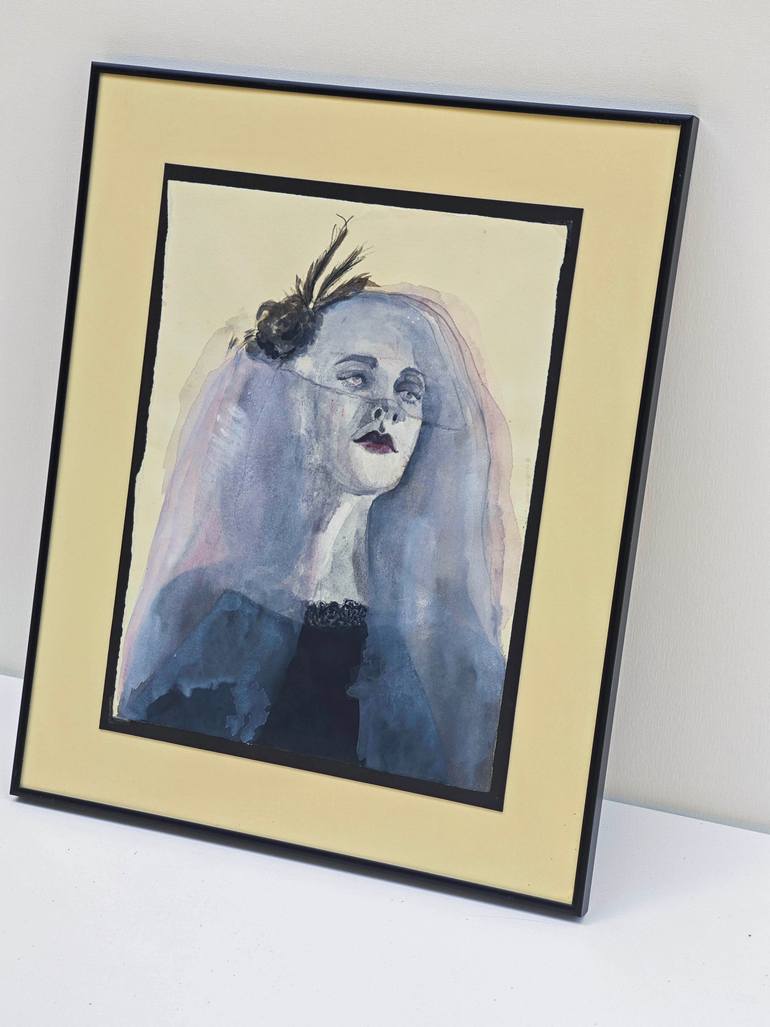 Original Expressionism Women Painting by Paula Segarra Carlavilla