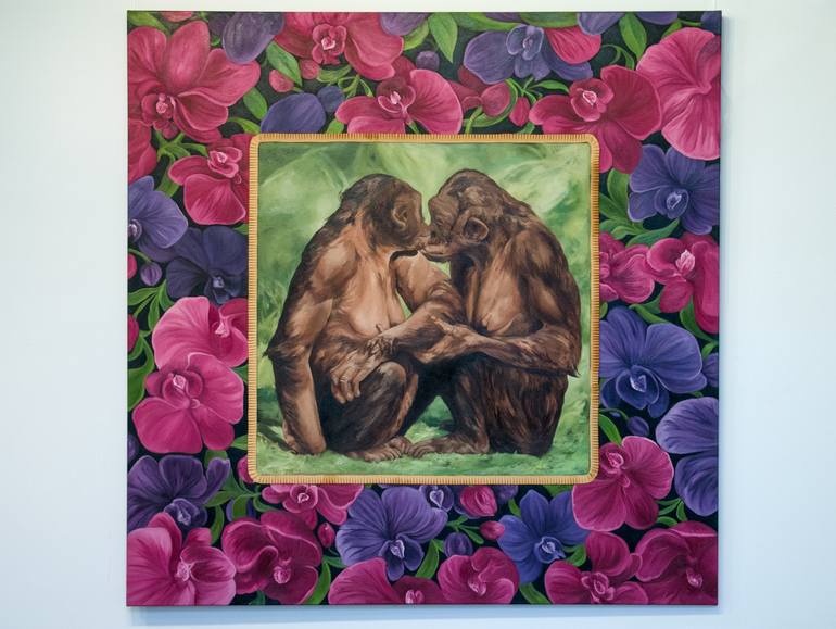 Original Figurative Animal Painting by Paula Segarra Carlavilla
