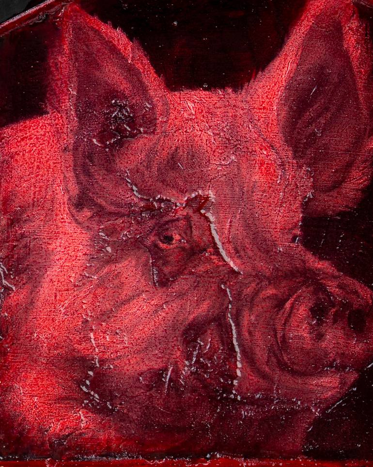 Original Figurative Animal Painting by Paula Segarra Carlavilla