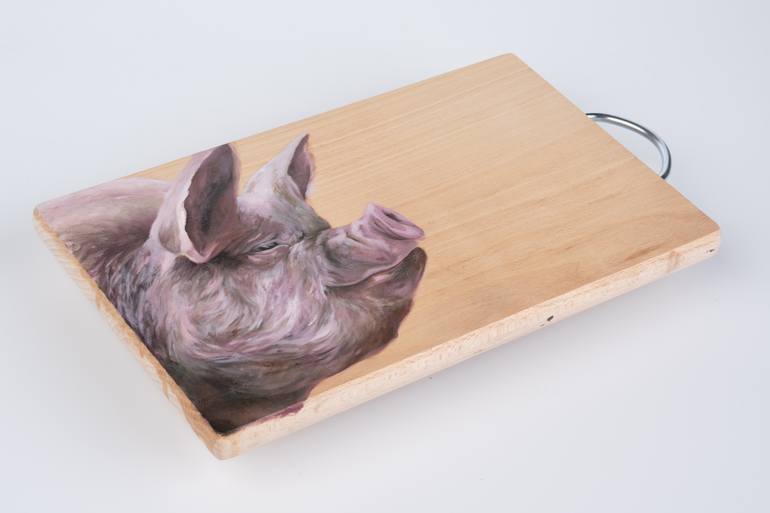 Original Figurative Animal Painting by Paula Segarra Carlavilla