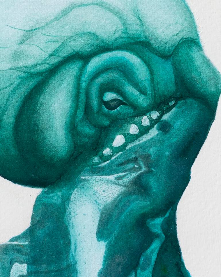 Original Figurative Animal Painting by Paula Segarra Carlavilla