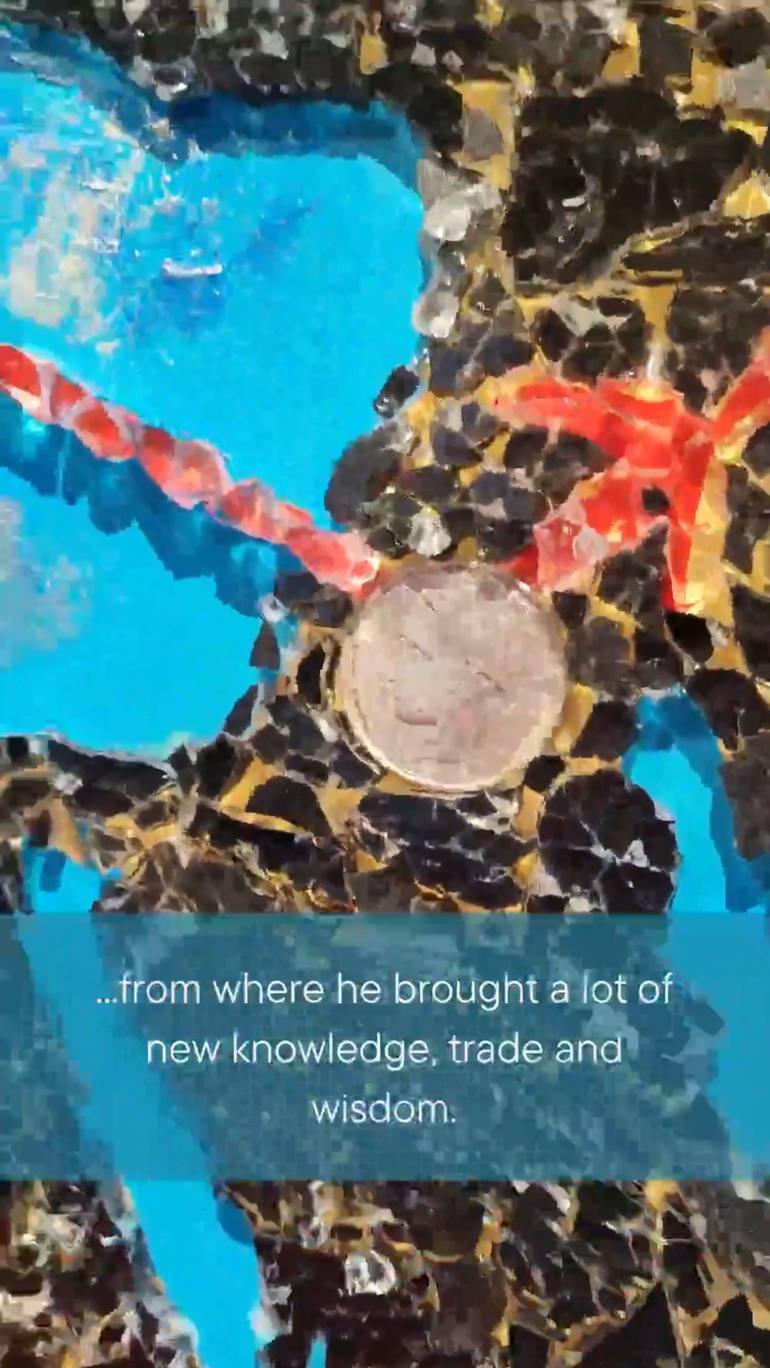 Original Contemporary Landscape Mixed Media by Jelena Borovcanin