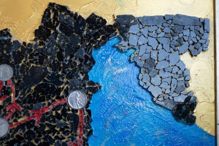 Original Contemporary Landscape Mixed Media by Jelena Borovcanin