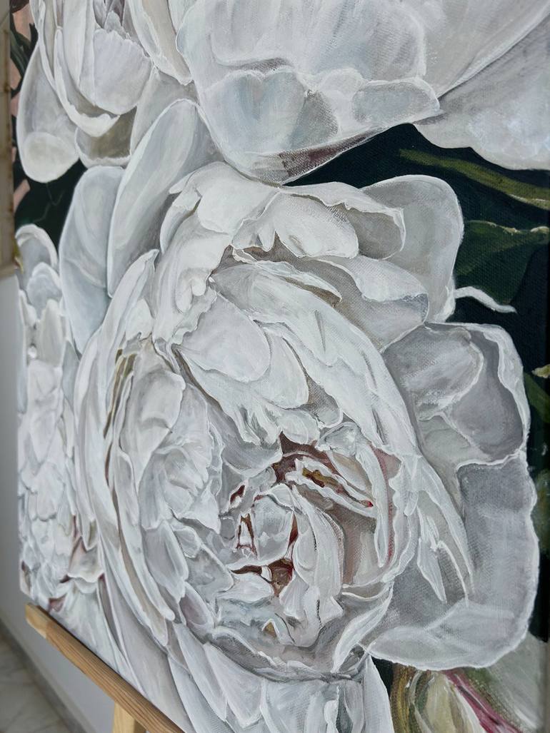 Original Contemporary Floral Painting by Mira Solea
