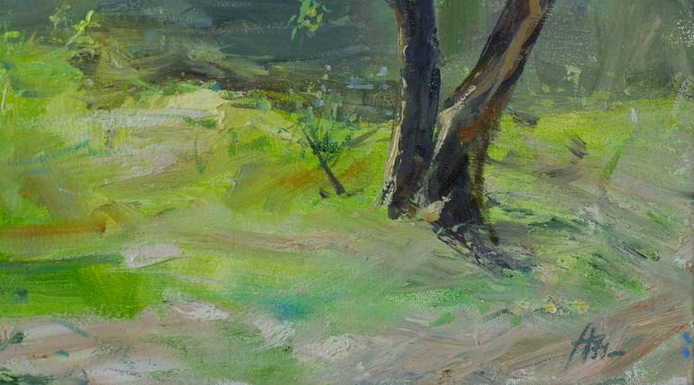 Original Impressionism Landscape Painting by Artem Bilobrovskyi
