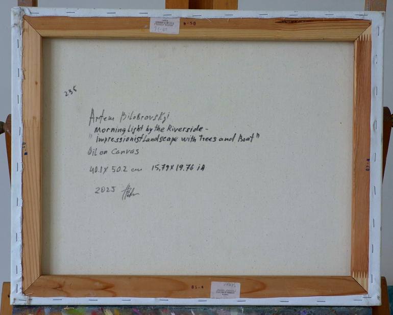 Original Impressionism Landscape Painting by Artem Bilobrovskyi