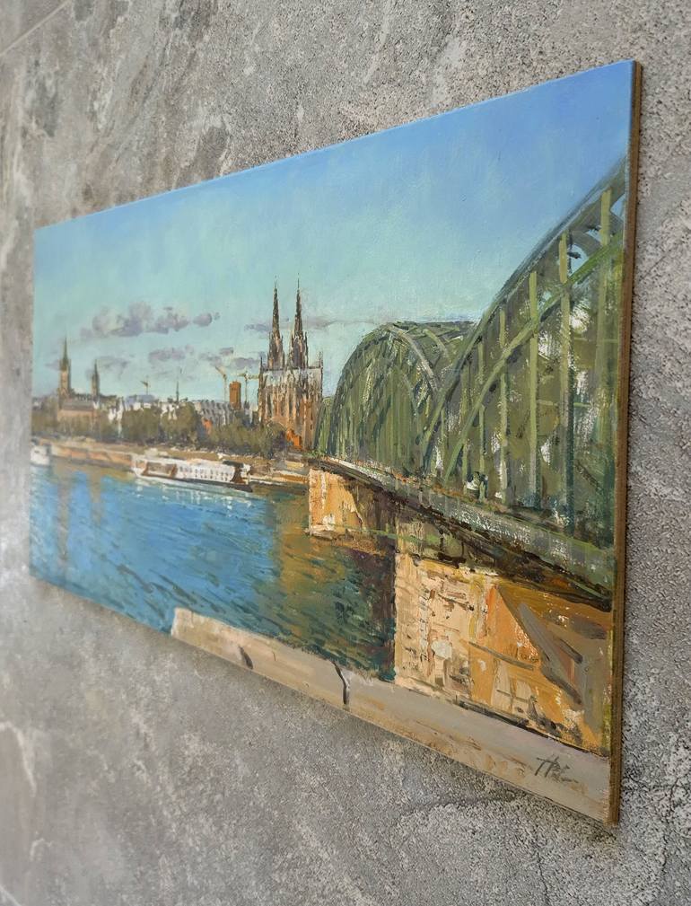 Original Impressionism Landscape Painting by Artem Bilobrovskyi