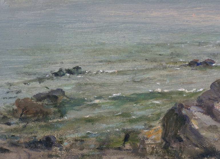 Original Impressionism Seascape Painting by Artem Bilobrovskyi
