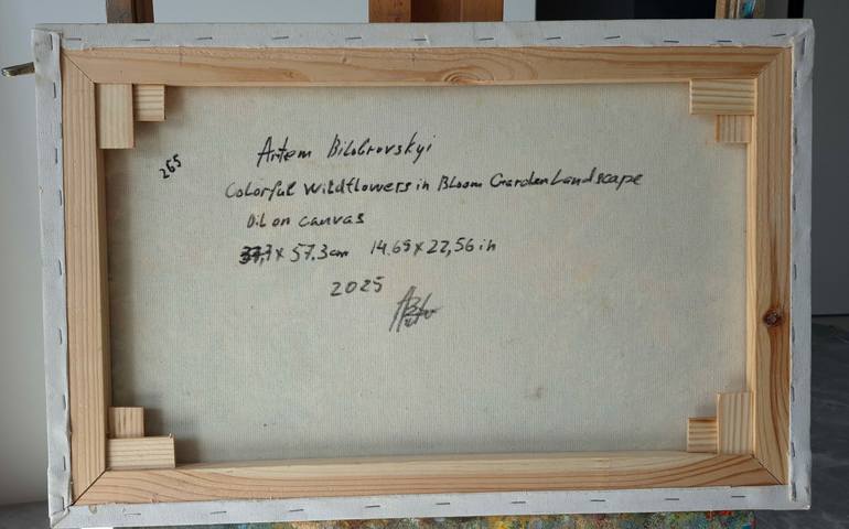 Original Impressionism Floral Painting by Artem Bilobrovskyi