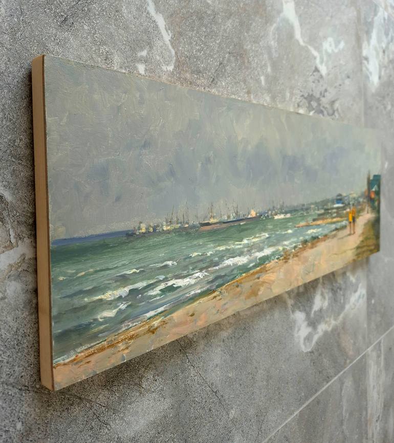 Original Impressionism Landscape Painting by Artem Bilobrovskyi