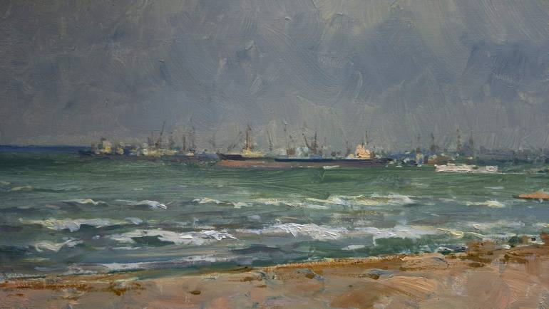 Original Impressionism Landscape Painting by Artem Bilobrovskyi
