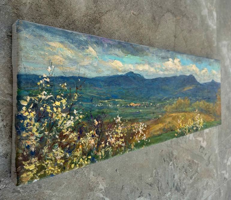 Original Impressionism Landscape Painting by Artem Bilobrovskyi