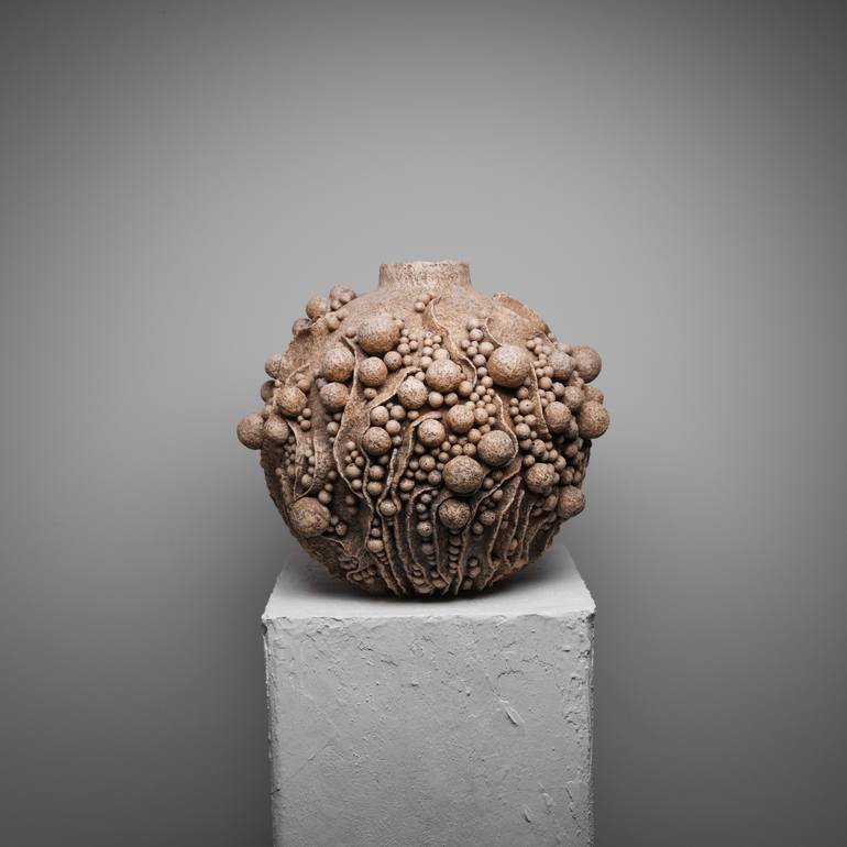 Original Abstract Expressionism Abstract Sculpture by Natalia Tykhoniuk