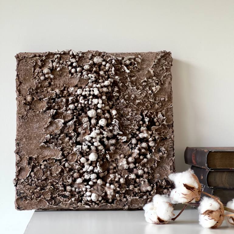 Original Abstract Expressionism Abstract Sculpture by Natalia Tykhoniuk