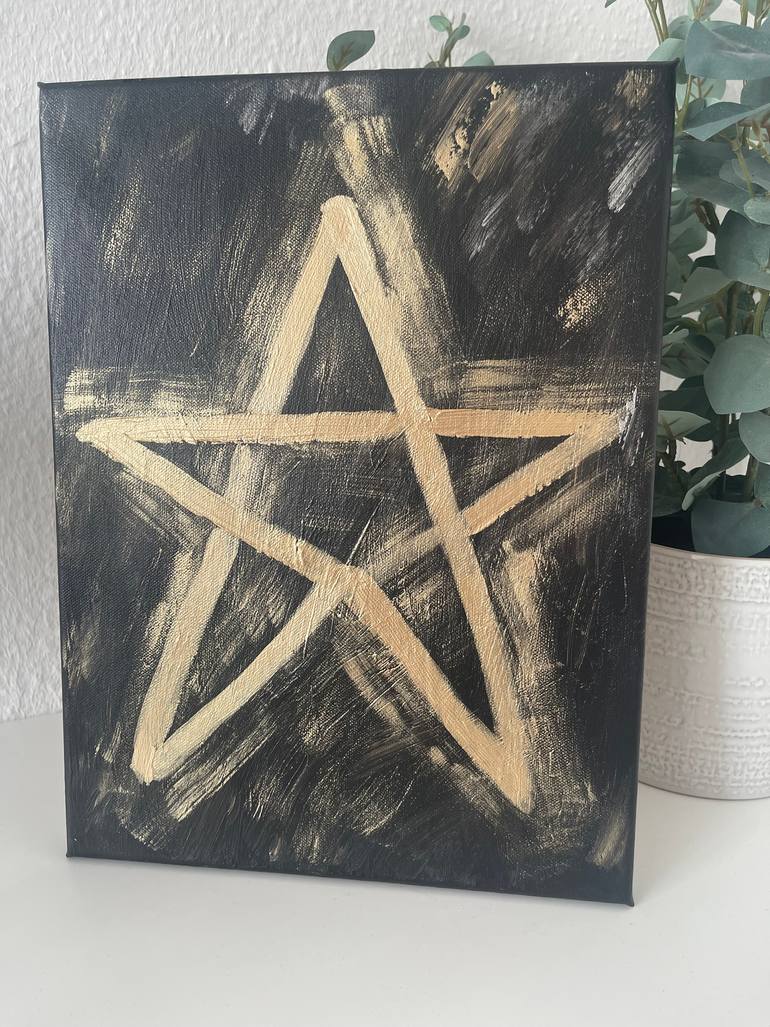 Original Abstract Expressionism Abstract Painting by Riah Rituals