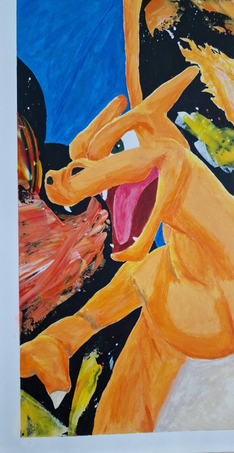 Original Art Nouveau Animal Painting by Sergio Cro