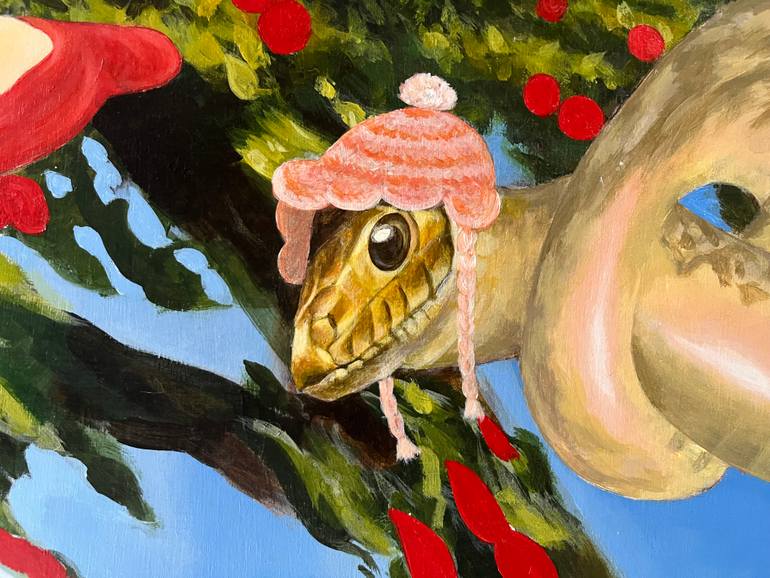 Original Surrealism Fantasy Painting by Kanyakorn Phatipanyakul