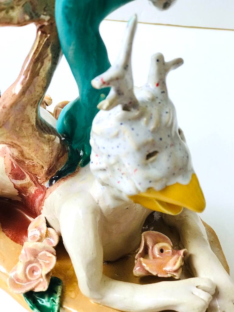 Original Contemporary Body Sculpture by Julie Lorinet