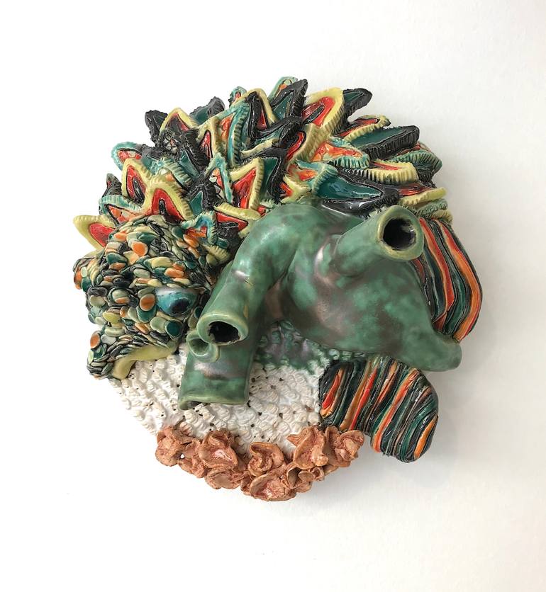Original Contemporary Animal Sculpture by Julie Lorinet