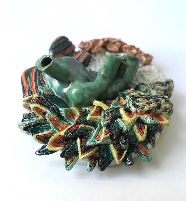 Original Contemporary Animal Sculpture by Julie Lorinet