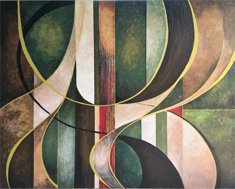 Original Abstract Mixed Media by Tori Grin | Abstract Art on Acrylic | The Way Back