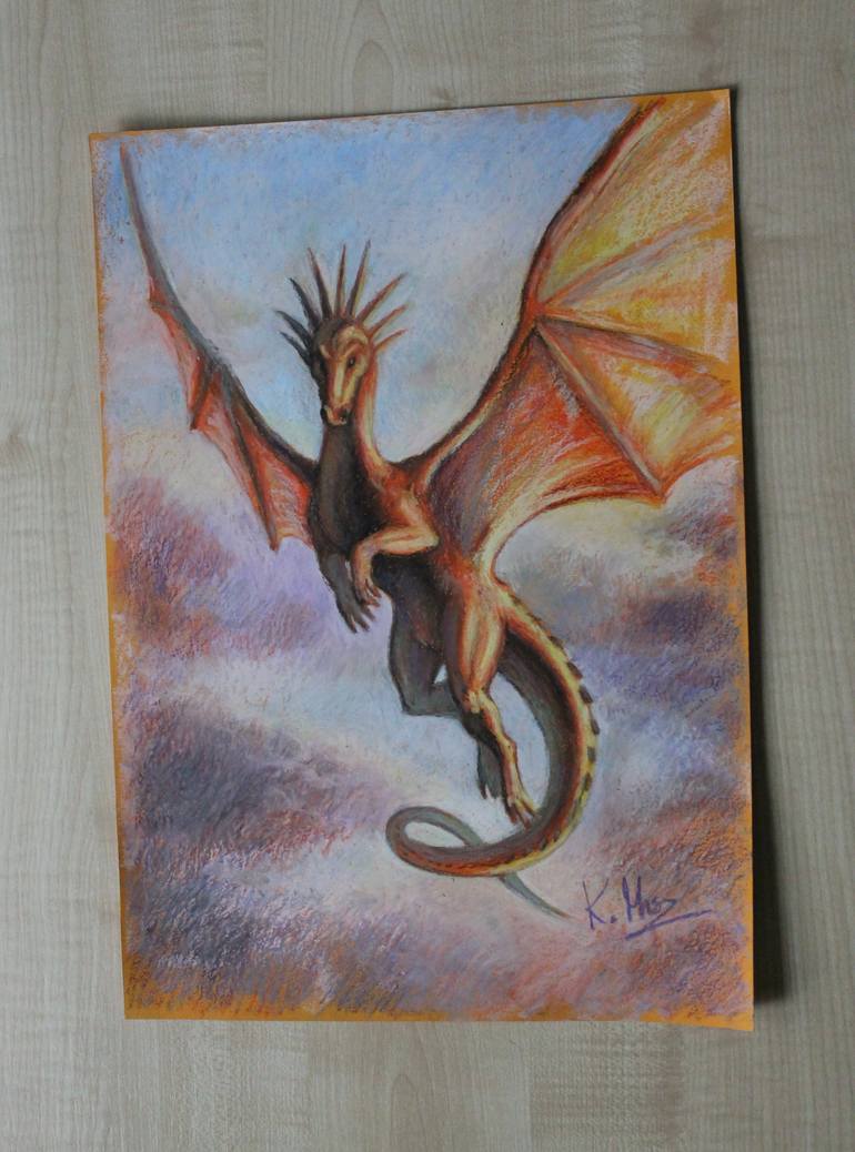 Original Realism Fantasy Drawing by Katarzyna Mroz