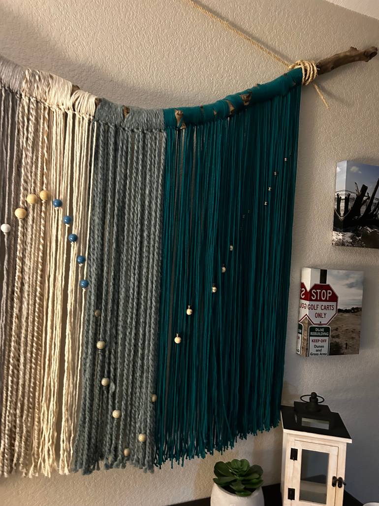 Original Folk Beach Installation by Leslie Wisenbaker