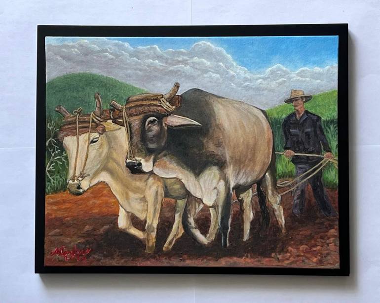 Original Realism Landscape Painting by Alberto Cordero