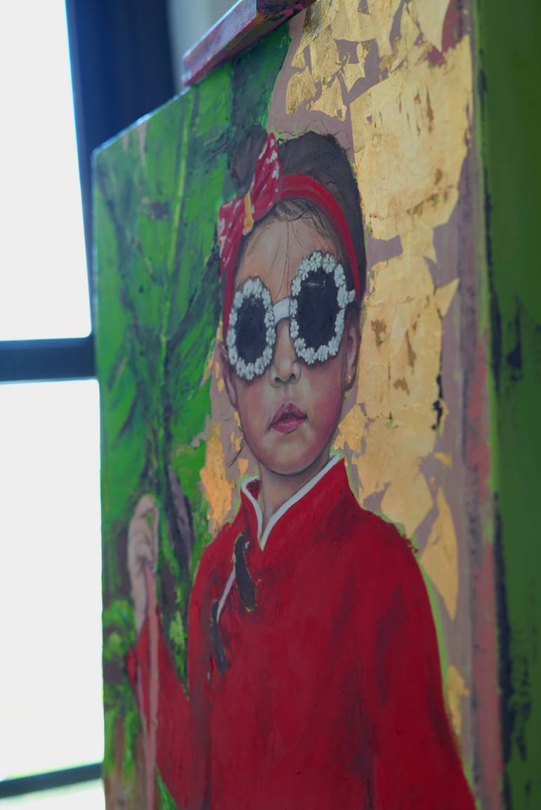 Original Realism Children Painting by Corey Mcgovern