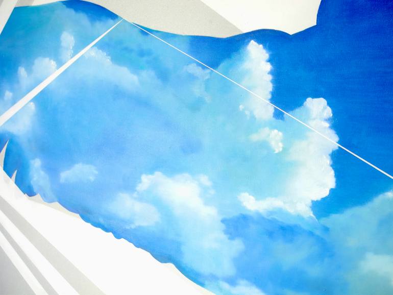 Original Contemporary Abstract Painting by Damian Francis Wagner