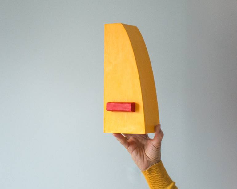 Original Bauhaus Abstract Sculpture by Studio Olshbau