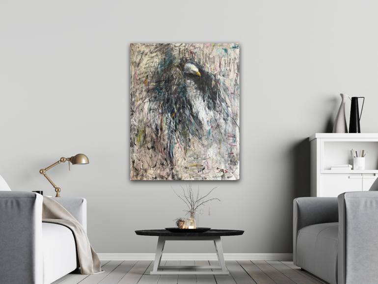 Original Expressionism Abstract Painting by Liubou Sas