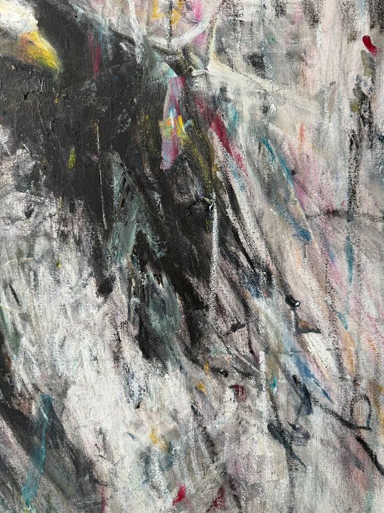 Original Expressionism Abstract Painting by Liubou Sas